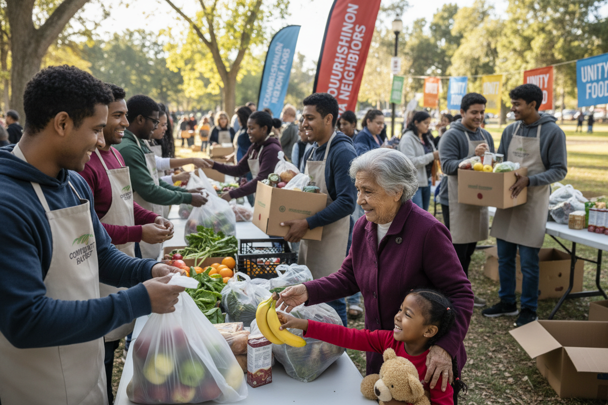 Can you provide an image that has real people?