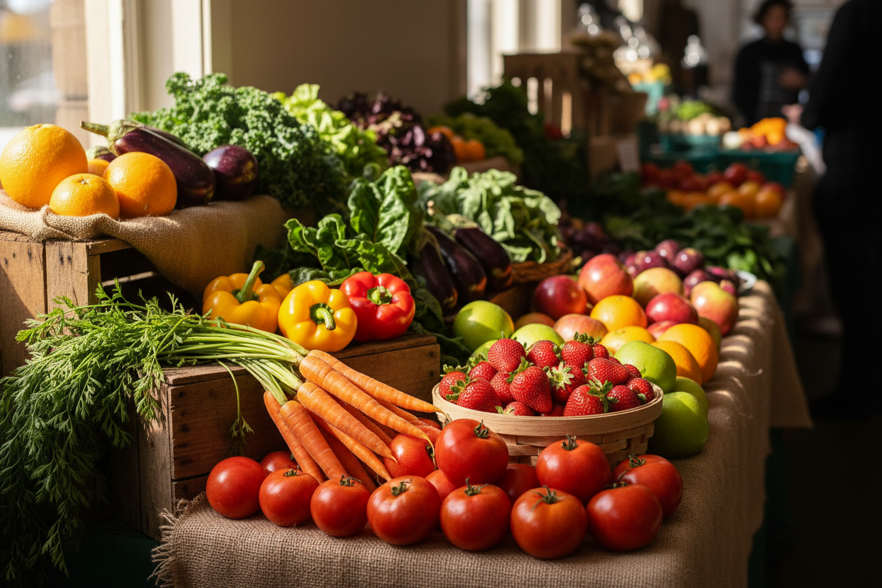 fruits and vegetables